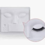 Plastic lash Practice Dummy White