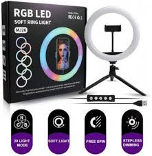 MJ26 Ringlight RGB