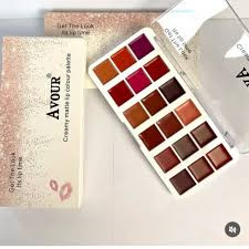 Avour Creamy Matte Lip Colour Palette