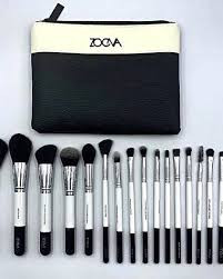 Zoeva Brushset White & Black 18p